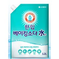 엘지생활건강 한입 베이킹소다수 리필 1.2L