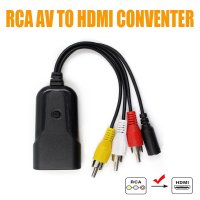 AV-HDMI 변환기 셋톱 박스 컴퓨터-TV 케이블  3 색 RCA 수 HD 1080P