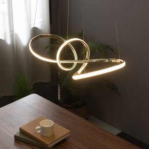 [무료반품] LED 멜스톰 골드 식탁등 식탁조명 40W