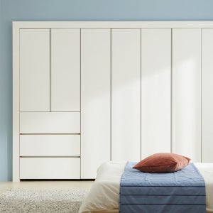 바이엘 채널 붙박이장 화이트 데일리서랍형(18종/택1)