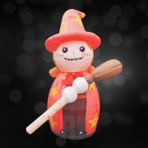 국내제작 2.3미터높이 마녀 할로윈소품 장식 파티용품 인증송풍기