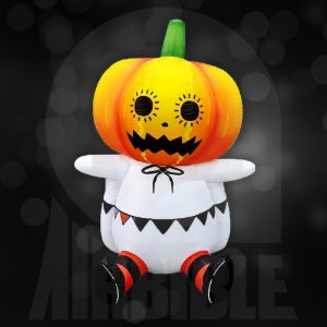 국내제작 2미터 호박유령 할로윈소품 해골 파티 인증받은 송풍기