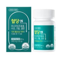 그린스토어 혈당엔 400mg x 60정