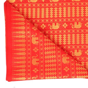 다오코리아 태국 매트리스커버 코끼리 실크 매트 커버 오일포 마사지 용품