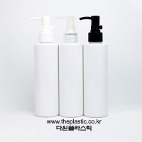 [다원플라스틱] 24파이 오일펌프+흰색각진용기(250ml)