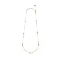 디아만테 다이아8 옐로핑크 목걸이, Diamante 8 Diamond Yellow Pink Necklace, 18k gold