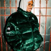 Supreme The North Face Faux Fur Nuptse Jacket Green 슈프림 x 노스페이스 폭스 퍼 눕시자켓 그린 FW20