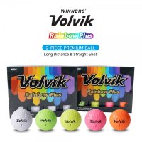 VOLVIK 레인보우 플러스 골프공