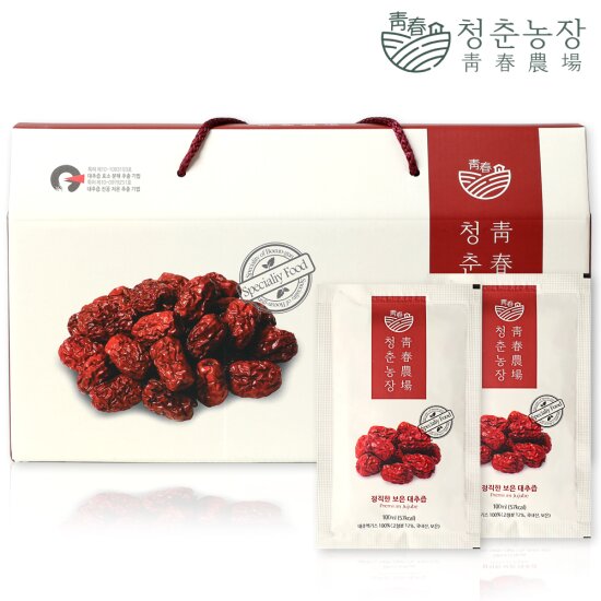 <b>청춘농장</b> 보은 대추즙 1박스 총 30포