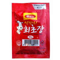 움트리 실장님회초장 40g x 1개 횟집 배달용 일회용 초고추장