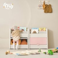 이누이베베 꿈꾸는 전면책꽂이 정리함/유아 장난감 수납함