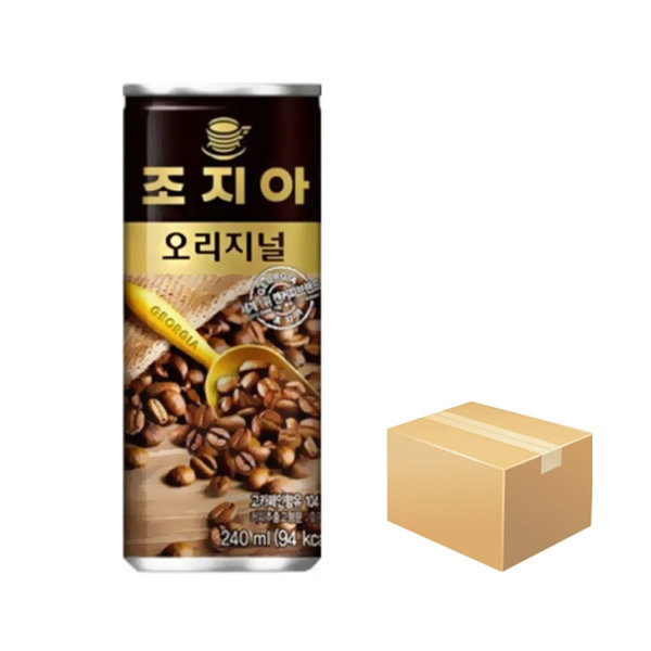 코카 조지아 오리지날 캔커피 캔음료