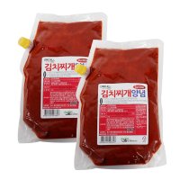 뉴그린 오로지김치찌개양념2kg 6ea 박스