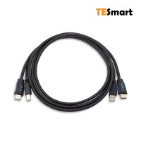 [TESmart] 티이스마트 HDMI KVM 통합 케이블 1.5M [TC01K5]