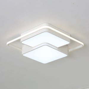 LED 스쿼드 방등 60W / 삼성칩 플리커프리 주광색 사각 디자인 안방 오피스텔 방조명