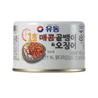 시즈너 유동 매콤골뱅이 오징어 140g