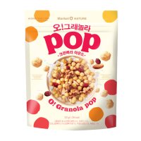 오리온 오 그래놀라 팝 크랜베리 아몬드 370g