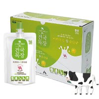 건국목장 기능성 강아지우유 장 유산균 180ml x 10개