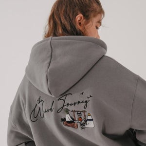 [더블유브이프로젝트] 미드나잇 후드 다크그레이 MJHD7447 2066033