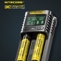 배터리 충전기 충전지 건전지 대형LCD NITECORE UM2 2구충전기