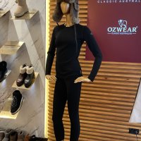 오즈웨어 OZWEAR 어그 메리노 울 내복 상하의 2종