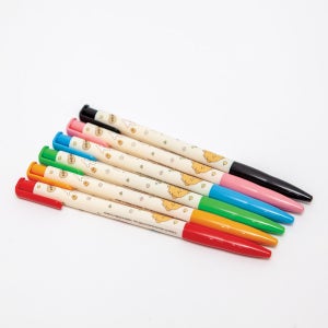 카카오프렌즈 리틀프렌즈 6색 볼펜 세트