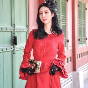 [미스개화기] 레드 봄과 가을감성 경성의복 개화기 의상