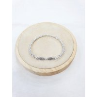 925SILVER(순은) 건강을 기원하는 물고기 은팔찌  17cm