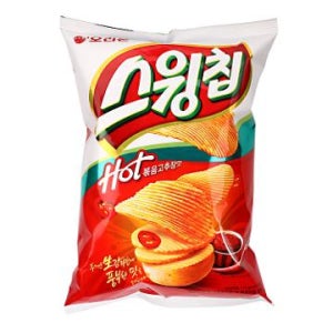 스윙칩(핫볶음고추장맛) 110G/오리온