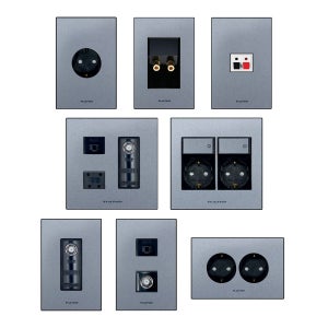 나노 아트2 콘센트/통신 [펄 그레이]