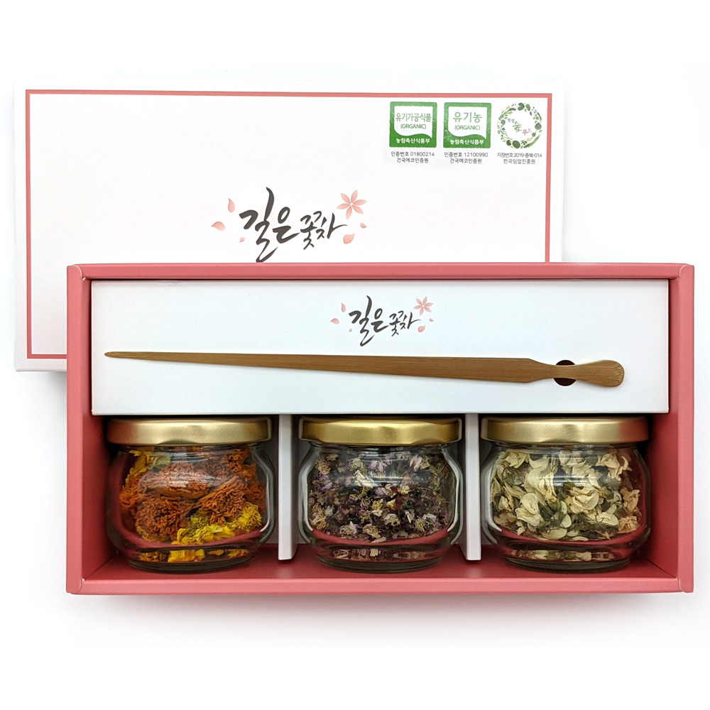유기농 꽃차 선물세트(길은꽃차 3종 메리골드 벚꽃 아카시아) : 네이버 블로그