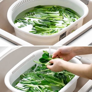 일본 아스벨 은나노 항균 설거지통 싱크대 대야