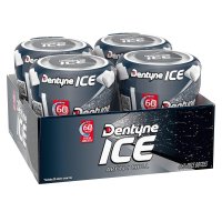 Dentyne Ice Peppermint 덴타인 아이스 페퍼민트 슈가프리 껌 4통