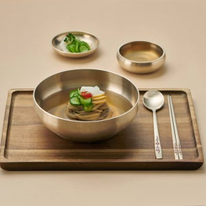 [오부자 유기] 오부자 방짜유기 그릇 면기 19cm D19BXX00036