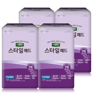 디펜드 디펜드 스타일 패드 여성 안심대용량 14Px4팩 /요실금