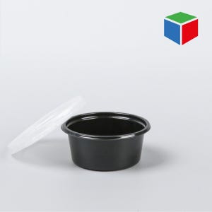 PS소스컵(SJ-70-1/소)검정/셋트