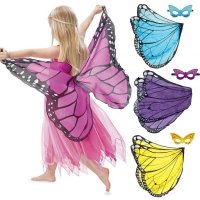 유아 할로윈 의상 코스튬 천사 나비 날개 가면세트