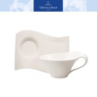 Villeroy Boch 빌레로이앤보흐 뉴웨이브 New Wave 티컵 파티 플레이트 세트 4인조 8pc 관세포함가