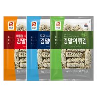 사조오양 김말이 튀김 1kg 큰김말이 꼬마김말이 매콤김말이