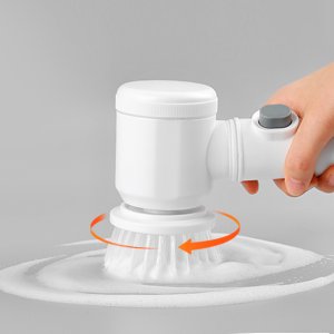 커먼하우스 만능 자동 청소솔 화장실 회전브러쉬