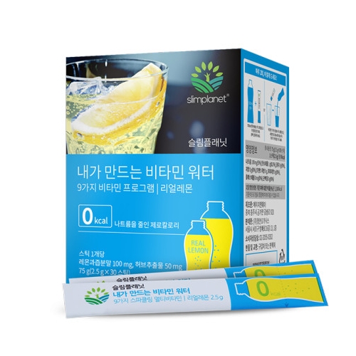 <b>슬림플래닛</b> 내가 만드는 비타민 워터 2.5g x 30포