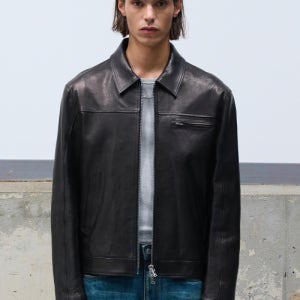 [도프제이슨] 프리미엄 램스킨 베지터블 싱글 자켓 DF22SS104