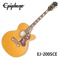 에피폰 Epiphone 통기타 빈티지 네츄럴 EJ-200SCE