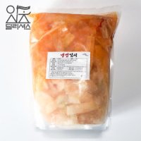 참맛 냉면 무절임 3kg 무김치 고명 산 무