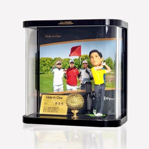 홀인원피규어 골프이글패 싱글 트로피제작 감사패 언더패 3D피규어제작