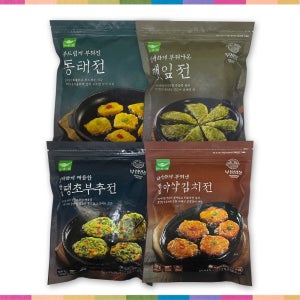사옹원 냉동모듬전 명절선물세트 3호 (동태전+깻잎전+아삭김치전+땡초부추전)