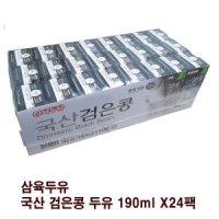 삼육 삼육두유 국산 검은콩 두유 190ml X 24팩