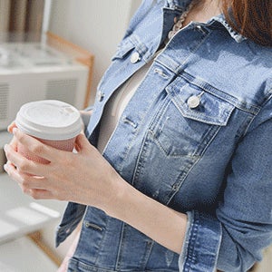 밀드 데일리 스판 청자켓