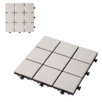 조립형 세라믹 바닥타일 9개 Ceramic Joint Deck Tile 9-Piece L 90 0 x W 코스트코