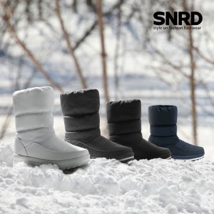 무다 [무료배송] Winter 여성 키높이 방수 패딩 방한 털부츠